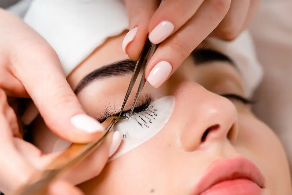 Eyelash extensions at Love Lia Spa Legian