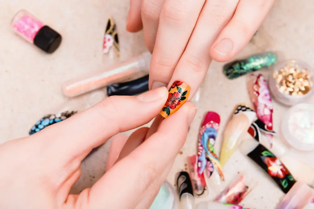 Creative nail art and custom designs at Love Lia