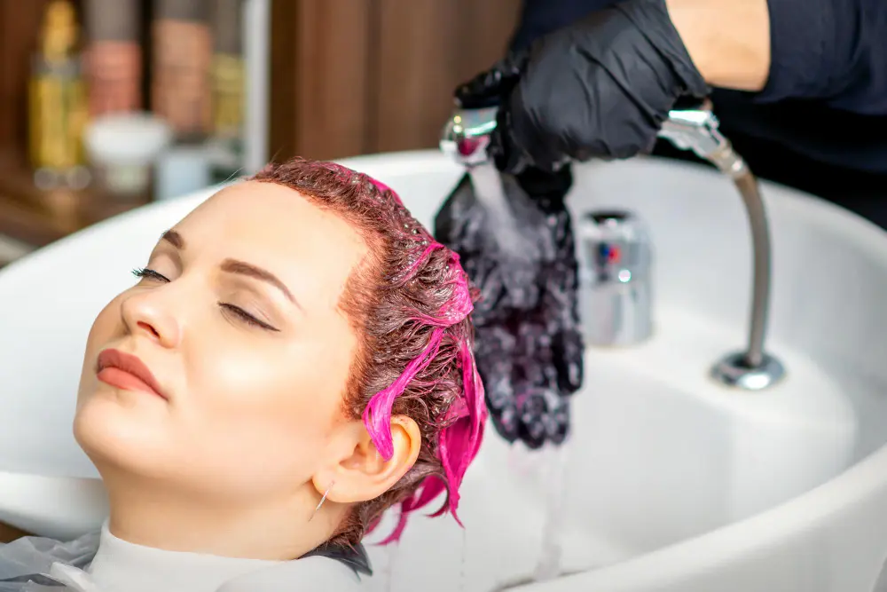 Professional hair coloring service for vibrant and healthy hair