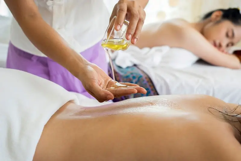 Relaxing body massage at Love Lia Bali